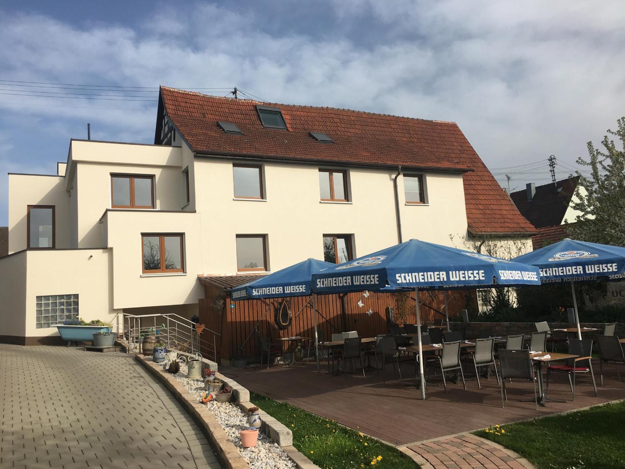 Gasthof Zum Ochsen Mossingen Bagian luar foto